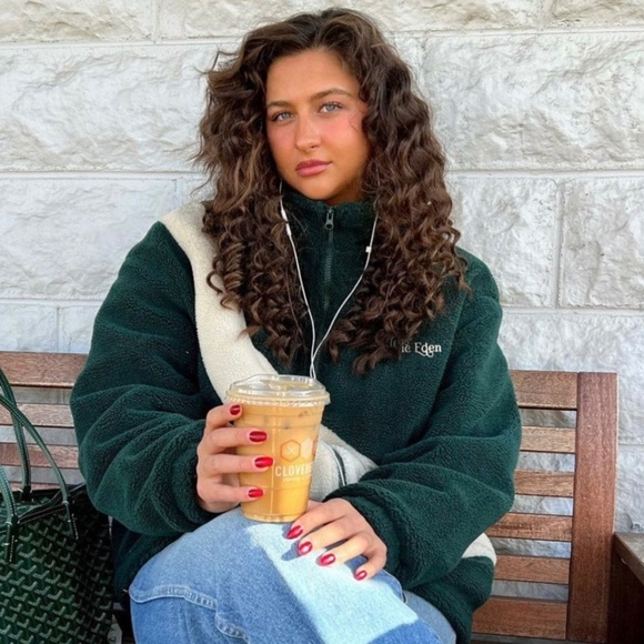 Aelfric Eden Patchwork Sherpa Hoodie - Picture 5 of 5